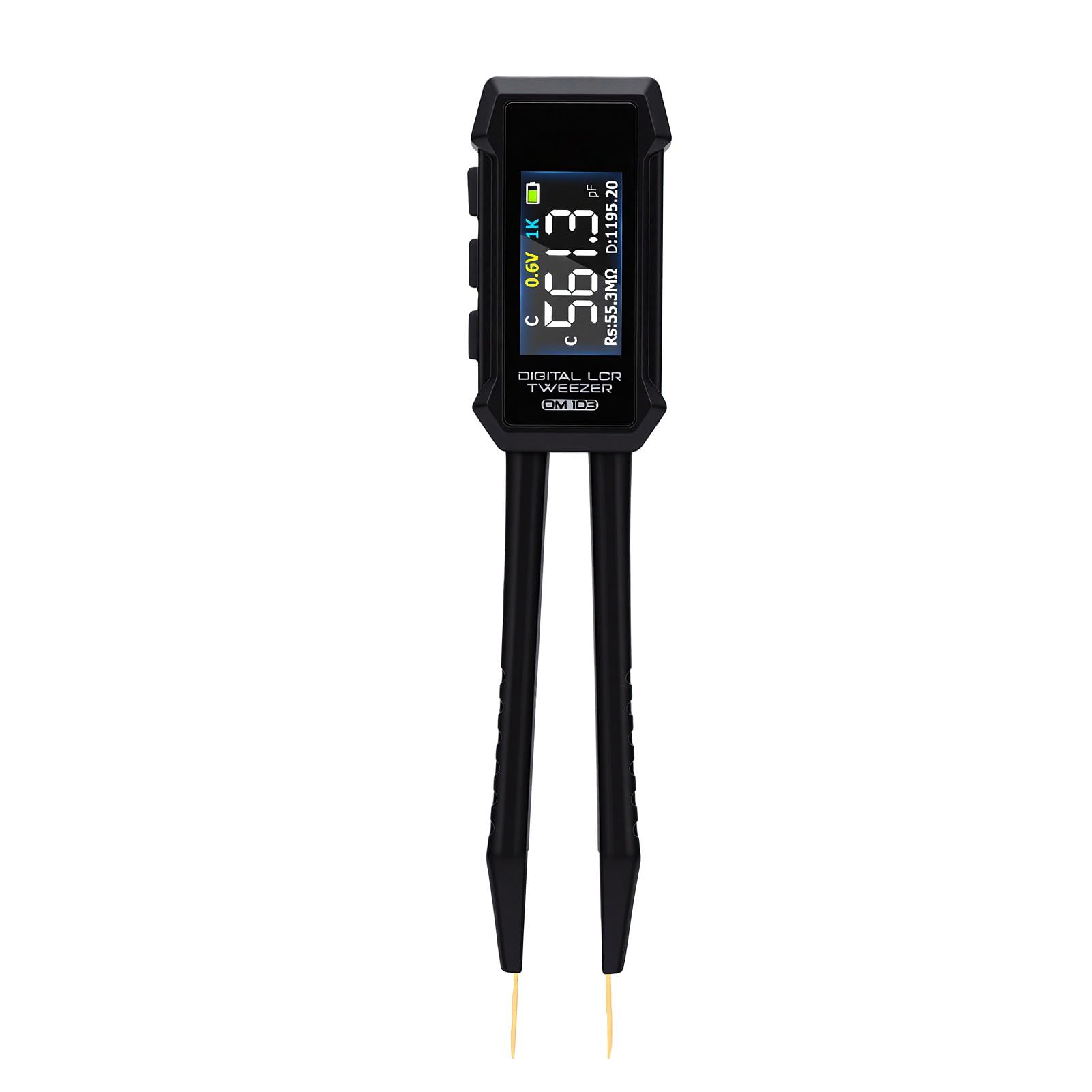 Jeffergarden Pinzas Digitales con Reconocimiento Automatico y Pantalla OLED