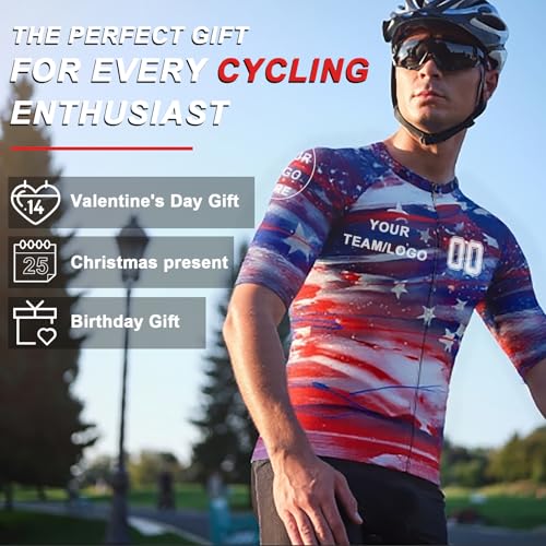 Custom Men's Cycling Jersey Style 1