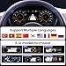 Linux Auto Aftermarket Digital Instrument Dash Panel Car Gauge Cluster Replacement Dashboard LCD Display for Volkswagen Golf 6 2010-2012/Golf Mk6 2009-2014/Sharan 2012-2019