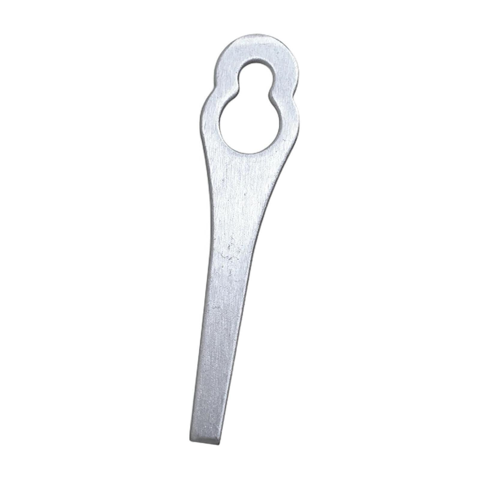 Cuchilla De Cortacésped,Cuchilla De Cabezal De Corte De Césped De Metal,para Máquina Cortadora De Césped,Accesorios De Herramientas De Jardinería(20PCS)