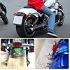 Smoke Bullet Turn Signal Light Lens Cover Fit for Harley Touring Road Glide Road King Electra Glide Tour Glide Heritage with 3-1/4'' Flat Turn Signals,NOT Fit for LED (Red)