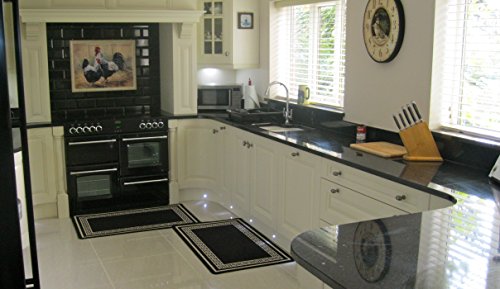 Ceramic Tile Mural - Black Rooster And Hen - By Laurie Snow Hein #TOP3