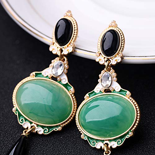 QYMX Orecchino Donna, Orecchini Lunghi Geometrici