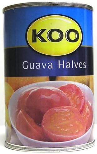 Koo Guava Halves In Syrup, 410g 6 Cans
