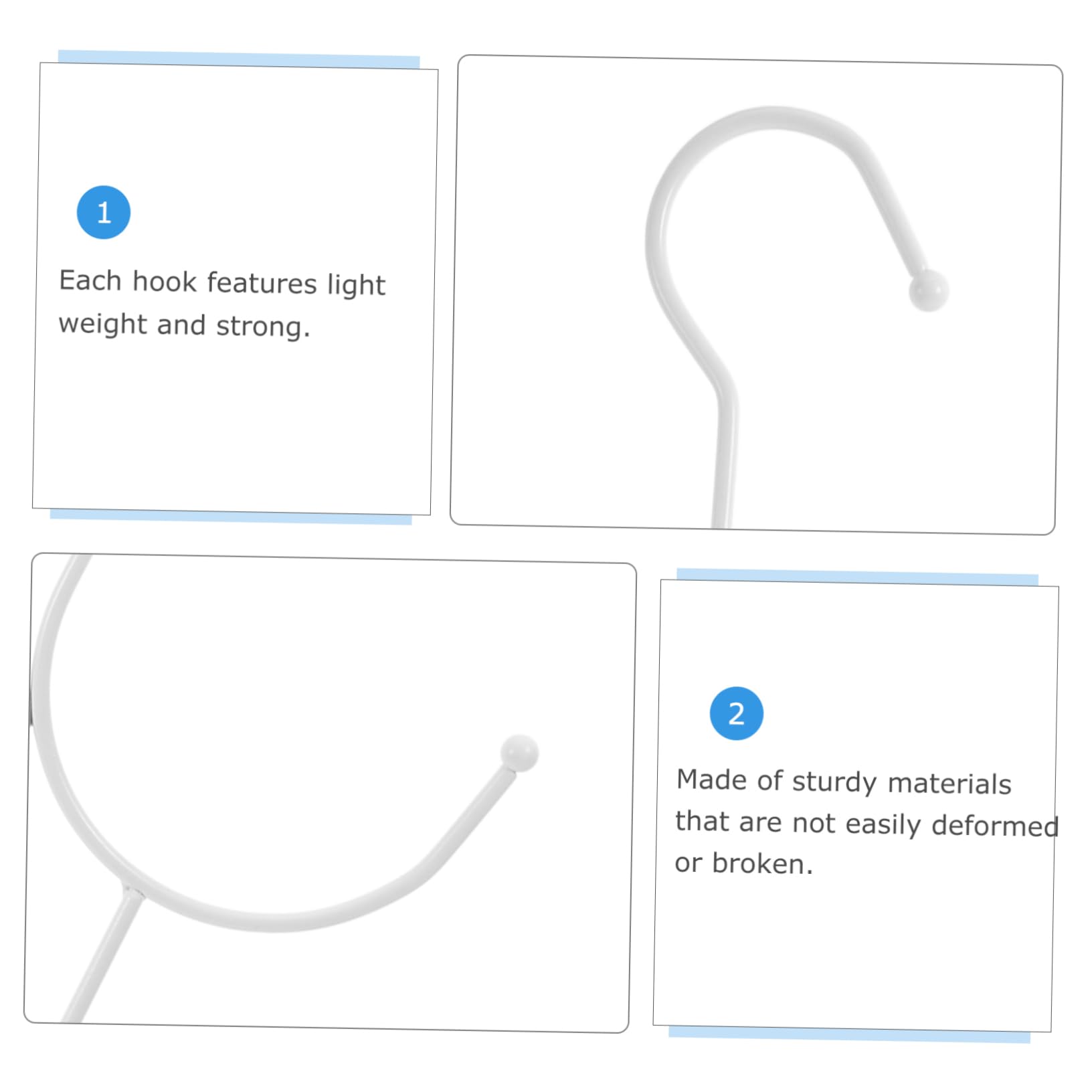 ABOOFAN Multi-Layer Iron Rack Scarf Hanger for Closet Tie Organizer Baseball Hat Rack Sturdy Metal Construction Easy Install