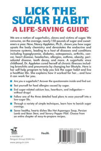 Lick the Sugar Habit: Sugar Addiction Upsets Your Whole Body Chemistry