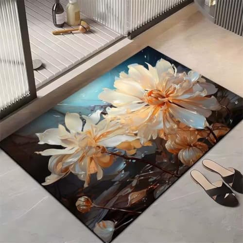 Bath mat douche absorbant en diatomite douce pour une sortie de bain estivale