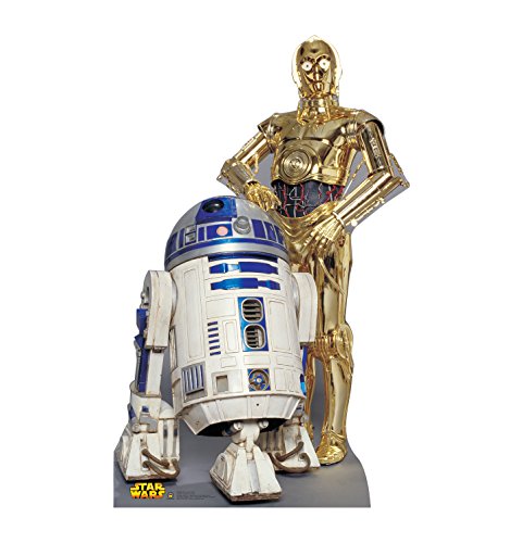 Cardboard People R2-D2 & C-3PO Life Size Cardboard Cutout Standup - Star Wars Classics (IV - VI)
