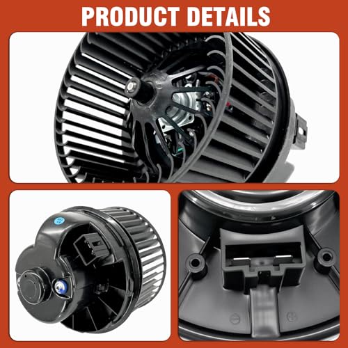 Image of AC Heater Blower Motor with Fan Fit for Ford Escape 2013-2019, Transit Connect 2014-2022, Focus 2012-2018, C-Max 2013-2018,Replacement for OE# 700272, GV6Z19805AA, GV6Z19805B, H1FZ19805A, H1FZ19805B