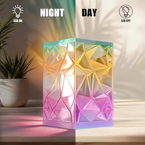 Image of OVV3D Transparent Rainbow PLA Filament 1.75mm, Multicolor Purple Green Orange Translucent 3D Printer Filament, Clear PLA Gradient Color Change, Spool 1KG, + /- 0.02 mm, Fit Most FDM 3D Printers