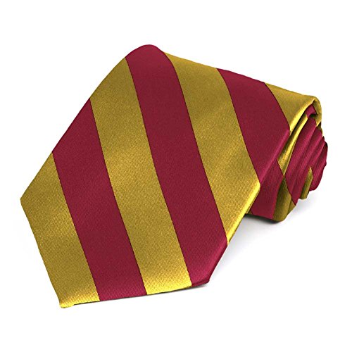 Image of tiemart Men's Striped Tie Standard Length
