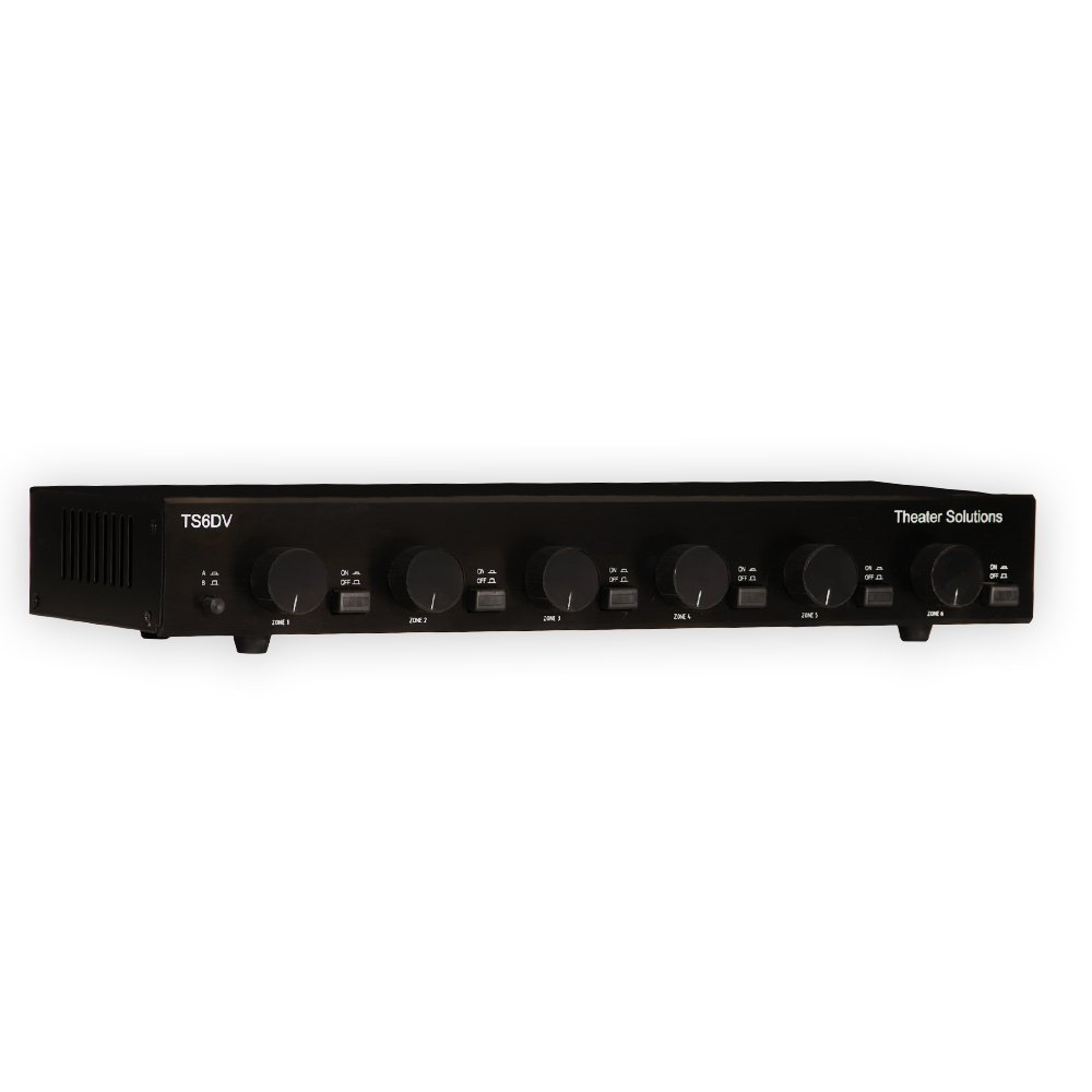 Amazon.com: Theater Solutions TS6DV Six Zone Dual Source