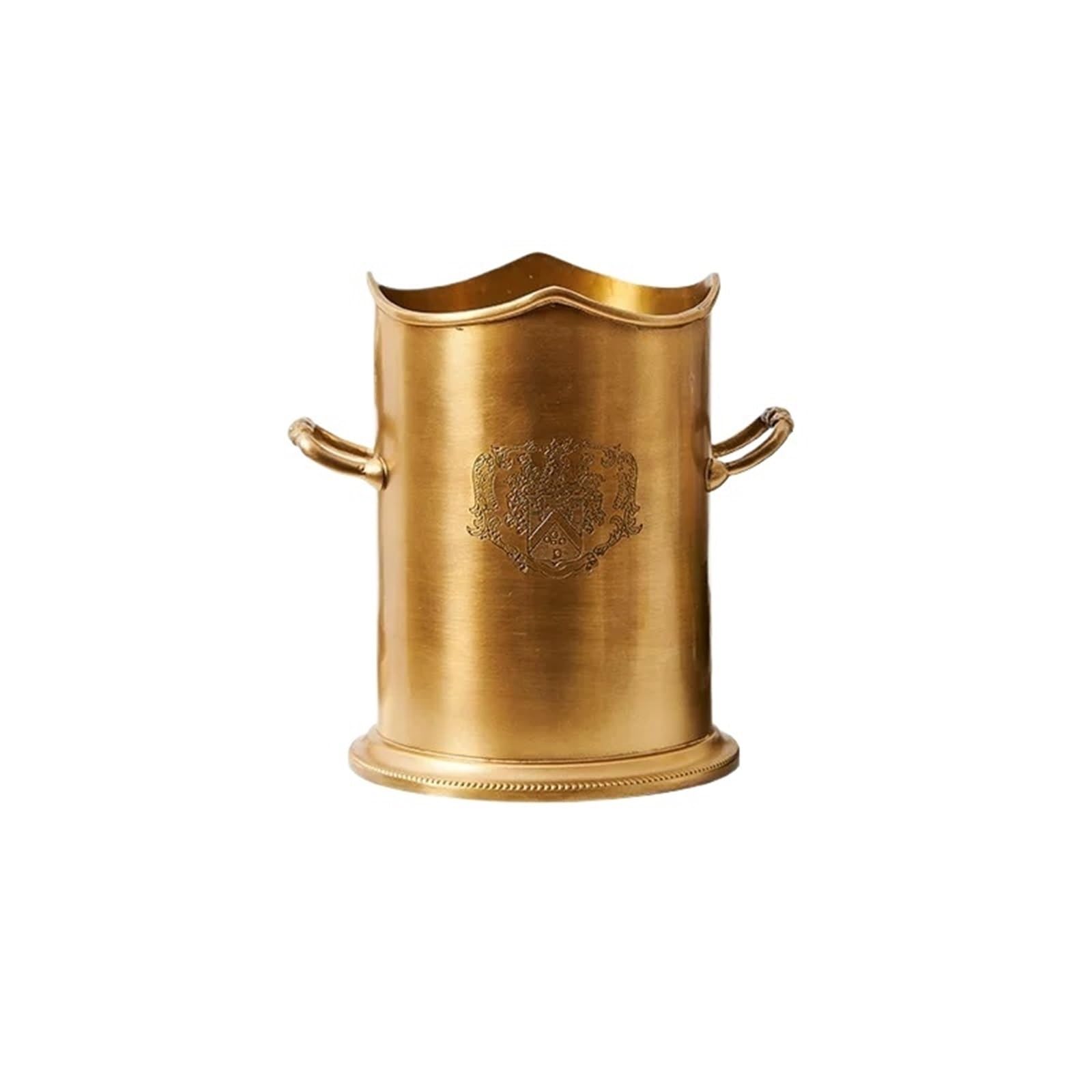 champagne bucket Brass Ice Bucket with Two Handles Chilling Drinks drinks cooler tub