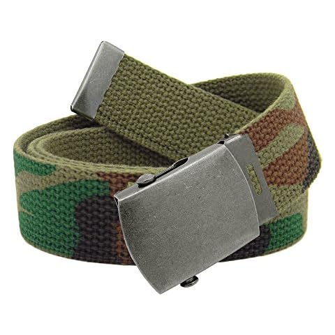 Build A Belt Women's Antique Silver Camo Belt Cover