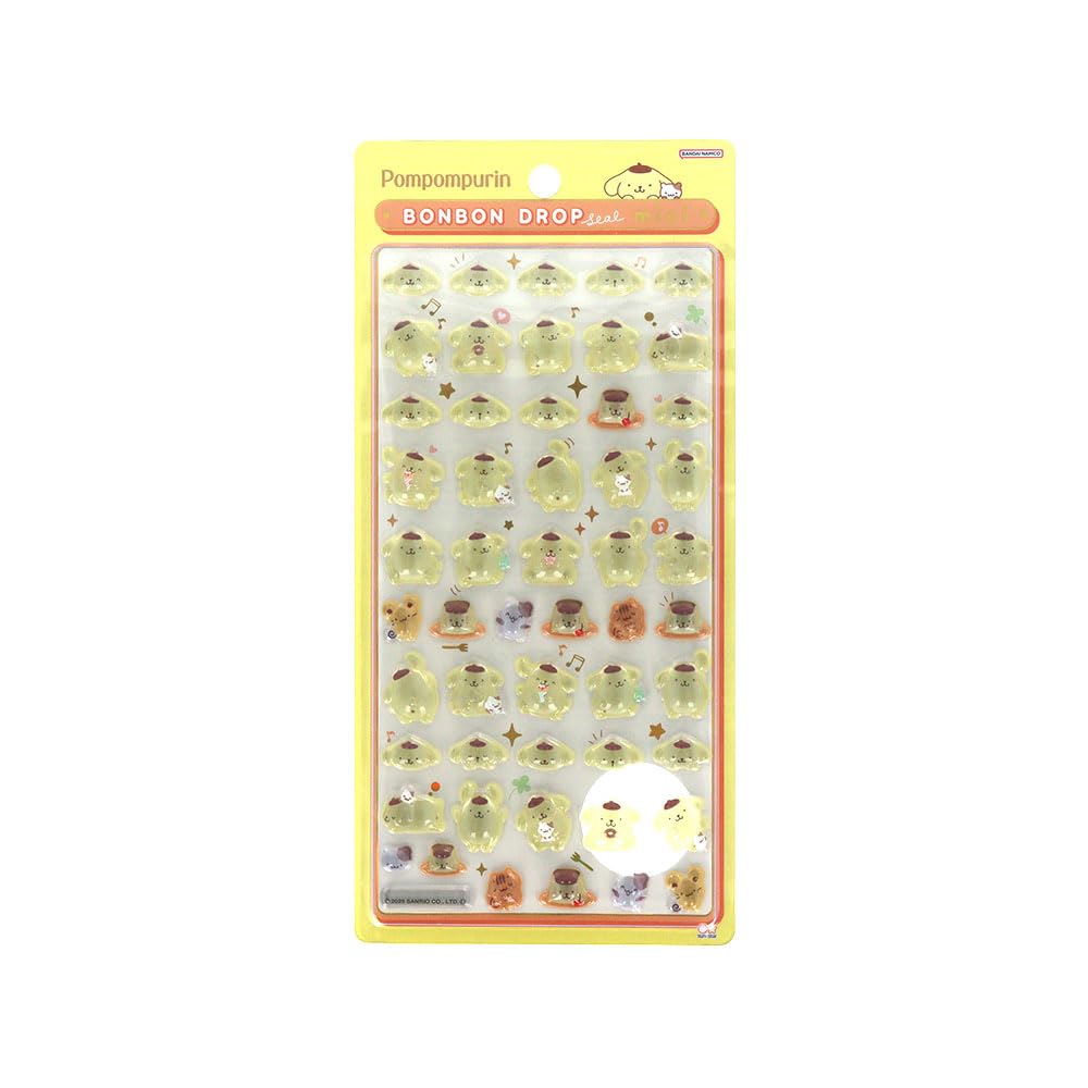 Amazon | サンリオ(SANRIO) ボンボンドロップシール ポムポムプリン 3