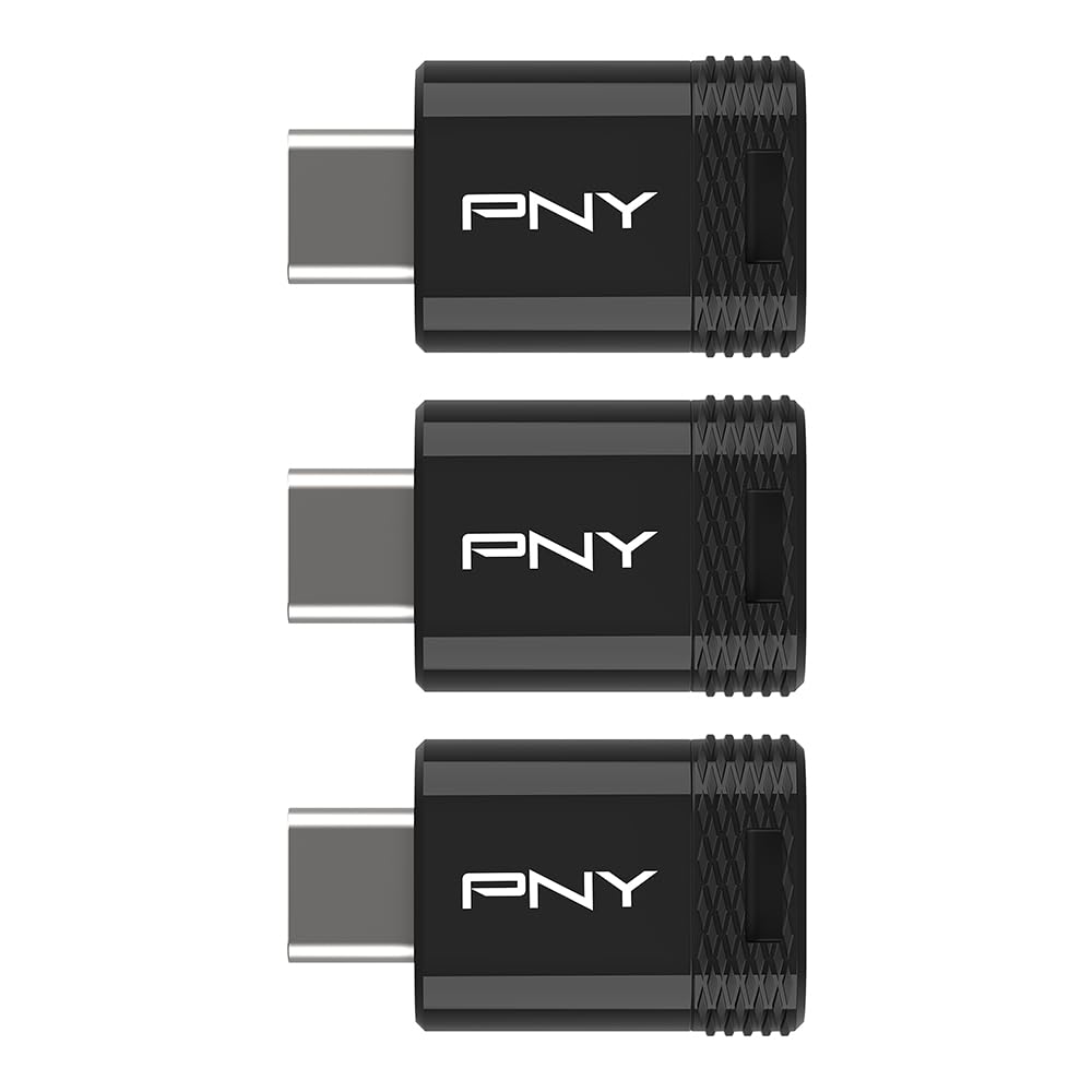 PNY Elite-X Fit 64GB Pack 3 Memoria USB USB-C 200MB/s