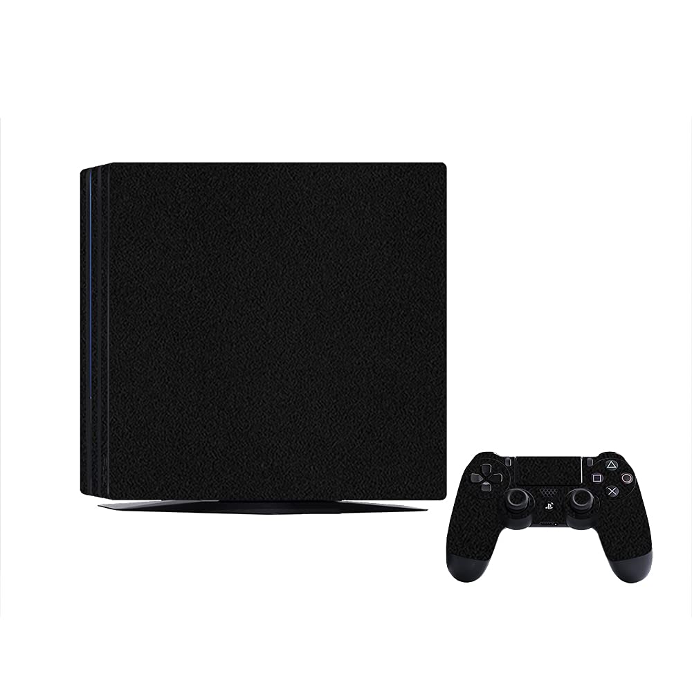 GADGETS WRAP Premium Material Controller & Console Skin Vinyl Decal Sticker Compatible with PS4 Pro - Black Matte-image-14