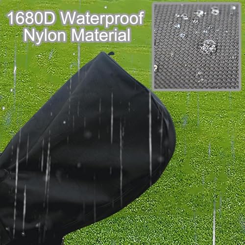 Funda para bolsa de golf impermeable para días lluviosos en el campo 4