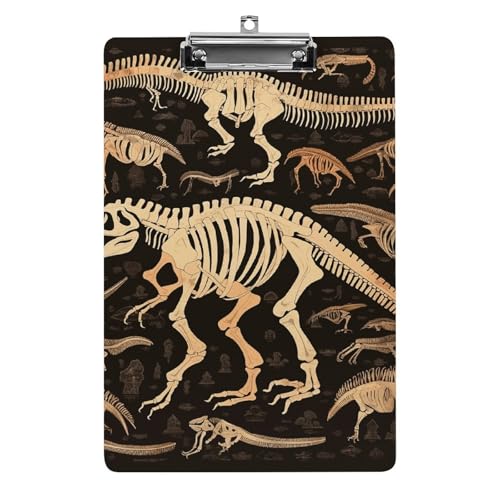 Porte-bloc dinosaure A4 rigide et incassable pour écrire partout en déplacement