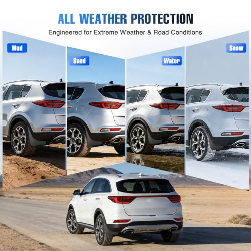 Image of Nilight Mud Flaps Splash Guards for Kia Sportage 2023-2026