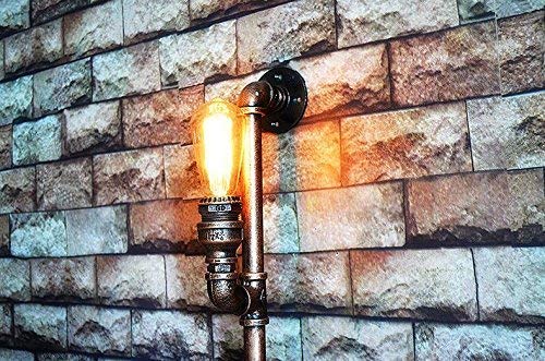 Lámpara individual de pared retro industrial hecha a mano 5