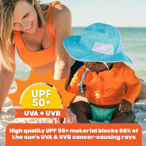 Image of SwimZip UPF 50+ Long Sleeve Rash Guard for Boys' and Girls' - Baby, Toddler, Kids
