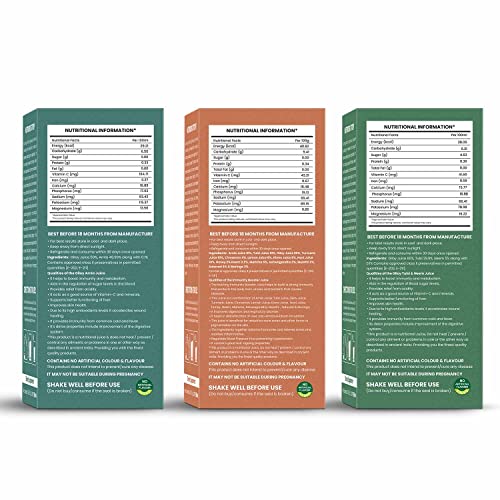 Image of nutriorg Immunity Booster Kit Pack (Giloy Amla Juice 500ml, Giloy Neem&Tulsi Juice 500ml & Immunity Booster Juice 500ml) Pack of 3