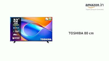 ⭐︎ TOSHIBA 80 cm (32 inches) V Series HD Ready Smart LED TV 32V35RP