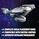 Polar Lights AMT - 1/350 Star Trek U.S.S. Grissom NCC-638 - Plastikmodellbausatz, Weiß