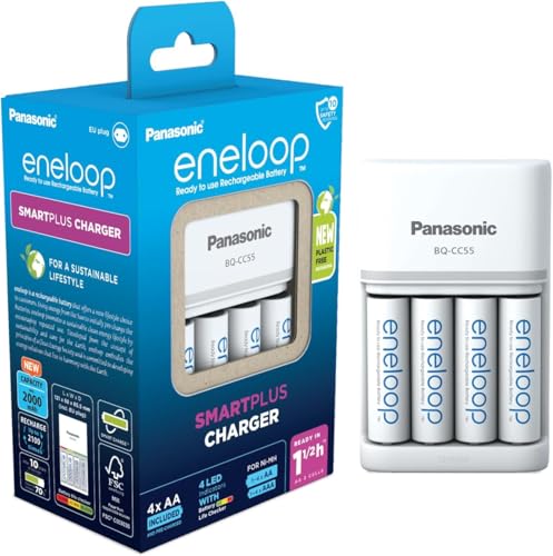 Panasonic Bq cc55 Chargeur De Batterie Pile Domestique Secteur - vue 3