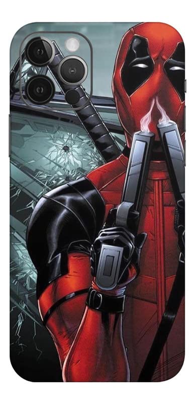 Image of Mobile Skin Sticker Compatible with Apple iPhone 12 Pro Skin Not Back Cover, Camera & Back Protector Mobile Skin Wrap; iPhone 12 PRO-KE-106