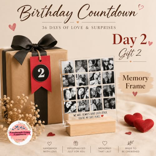 Image of HBH 7 Gifts for 7 Days Birthday Countdown Hamper for Wife