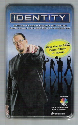 Identity Board Game in Tin By Pressman