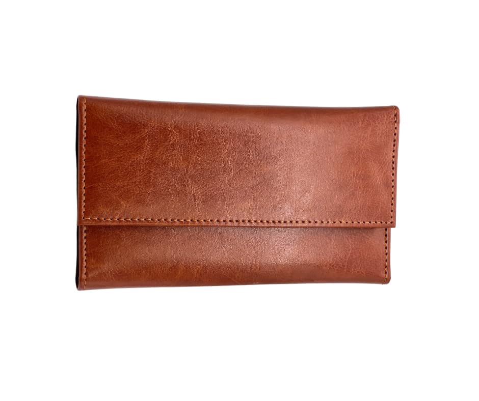Ladies Synthetic Leather Wallet, 2 Fold, Brown Color, Slim Purse/Card Holder Organizer for Women Birthday Anniversary Gift for Her-image-20