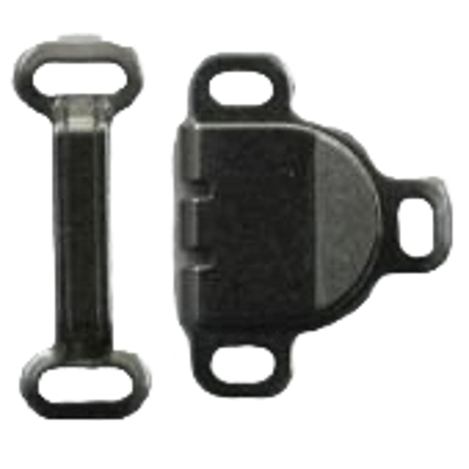 日本紐釦貿易 カギホック 巾16×13mm 5組入 検針器対応 黒 FK508-01