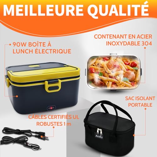 Lunch Box Chauffante 2L Grande Capacité – Image 6