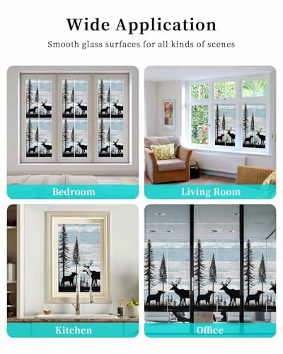 Vinilo decorativo para ventana 19.6"x39.3" Venfascocyi miniatura 7