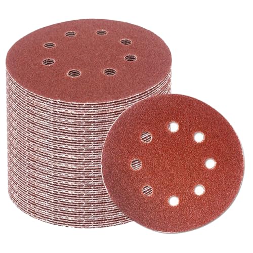 Discos de lija para lijadora circular Mipcase con 150 unidades de precisión para madera y metal