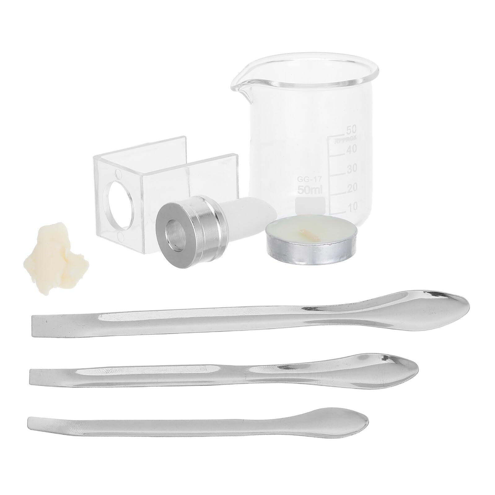 Kit para Hacer Pintalabios Diseño Portátil con Molde de Silicona y Plástico y Compatibilidad para Reparación de Brillo Labial en Casa