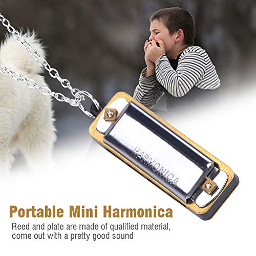 Collier Harmonica, Mini Instrument de Musique Harmonica Portable Collier Musical Jouet pour Enfants et Adultes, 1,4 X 0… - Les Beatles, Paul McCartney, John Lennon, RIngo Starr, George Harrison Collier Harmonica, Mini Instrument de Musique Harmonica Portable Collier Musical Jouet pour Enfants et Adultes, 1,4 X 0… – Image 4