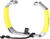 Vista 12 de Movo GB-U80T Equipo de buceo submarino con soportes de zapata fría, correa – Compatible con GoPro Hero, HERO6, HERO7, HERO8, HERO9, HERO10, HERO11