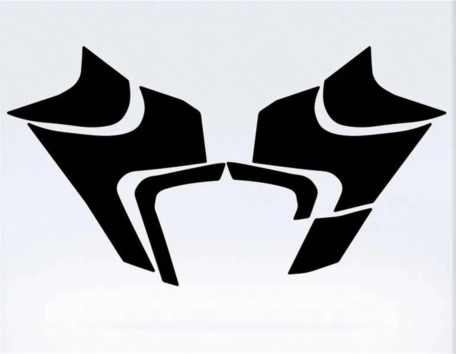 Motorcycle Body Fairing Sticker Tank Pads Gas Knee Grip Traction Protector for CFMOTO 700MT 2025 Tank Sticker(Color2)