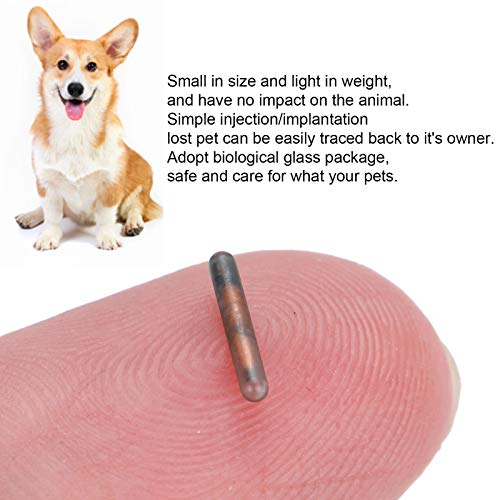 10 Pezzi Pet Microchip, 1.25mm Forniture per Cani