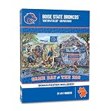 YouTheFan NCAA Boise State Broncos “Game Day At The Zoo” 500 Puzzle