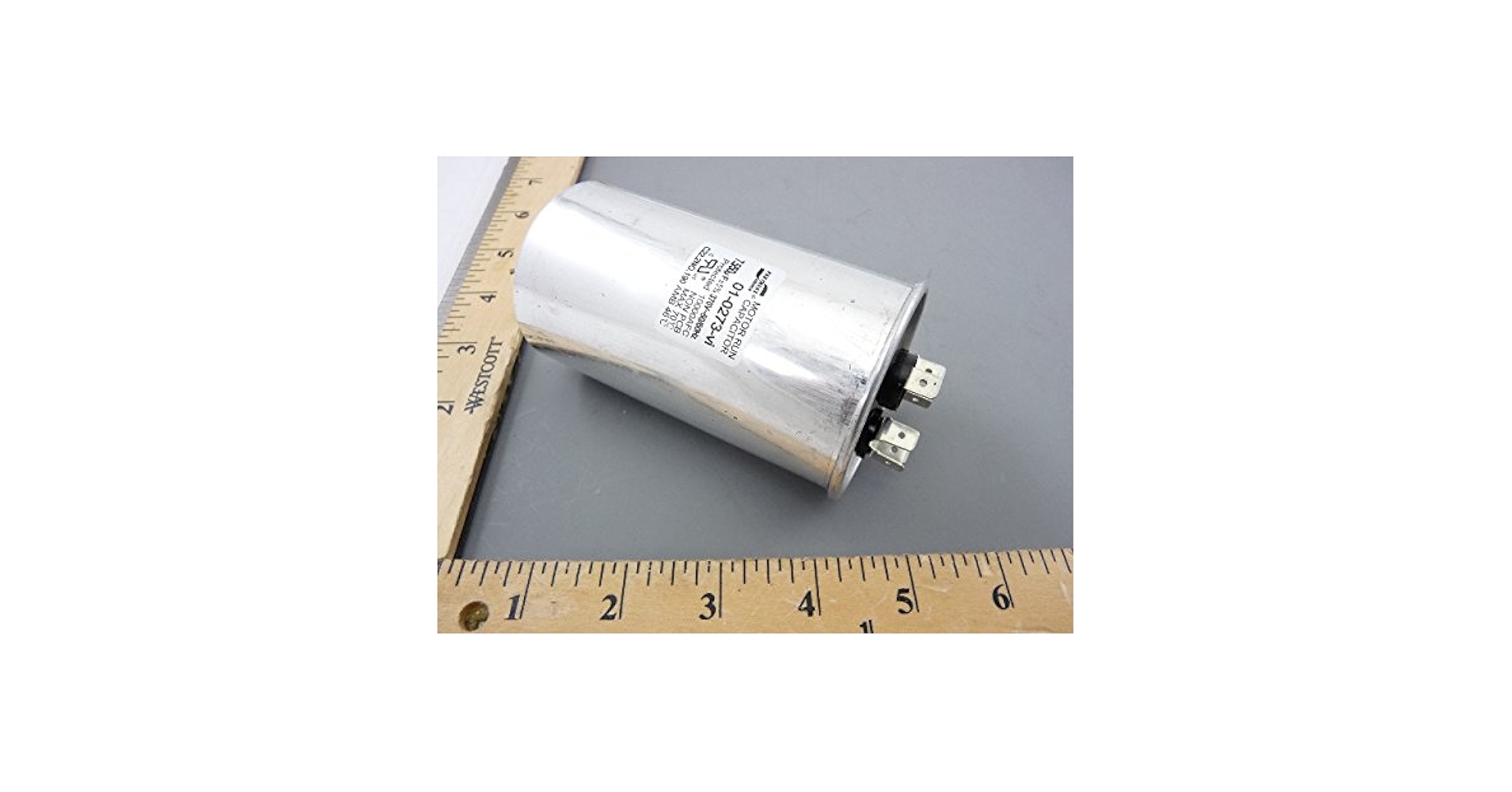 Nordyne 01-0273 Dual Capacitor 50/7.5 370v Rnd: Vehicle