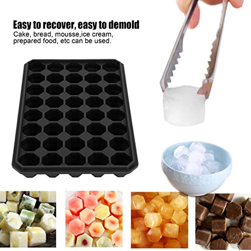 Bandeja para cubos de hielo de silicona con 40 cavidades miniatura 4