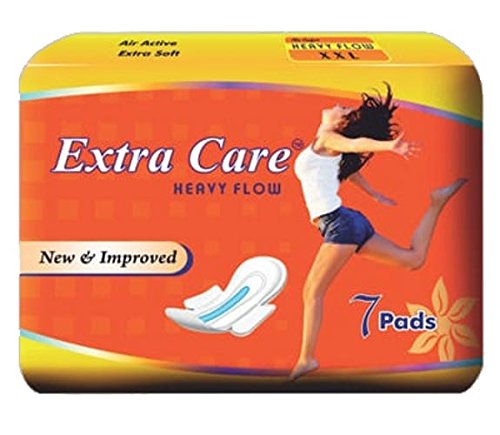 Extra Care Heavy Flow XXL Sanitary Pads Pack of 4-picture-25