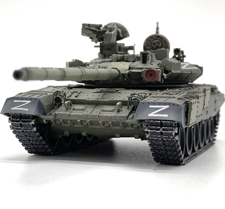 Char T-90A miniature 1/72 ornement de bureau pour passionné d'histoire