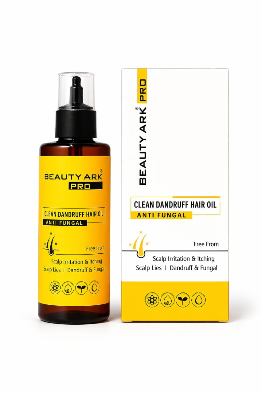 Beauty Ark Hair Oil Clean Dandruff Anti-Fungal, 100ml, No Mineral Oils, Scalp Irritation & Itching Relief-image-27