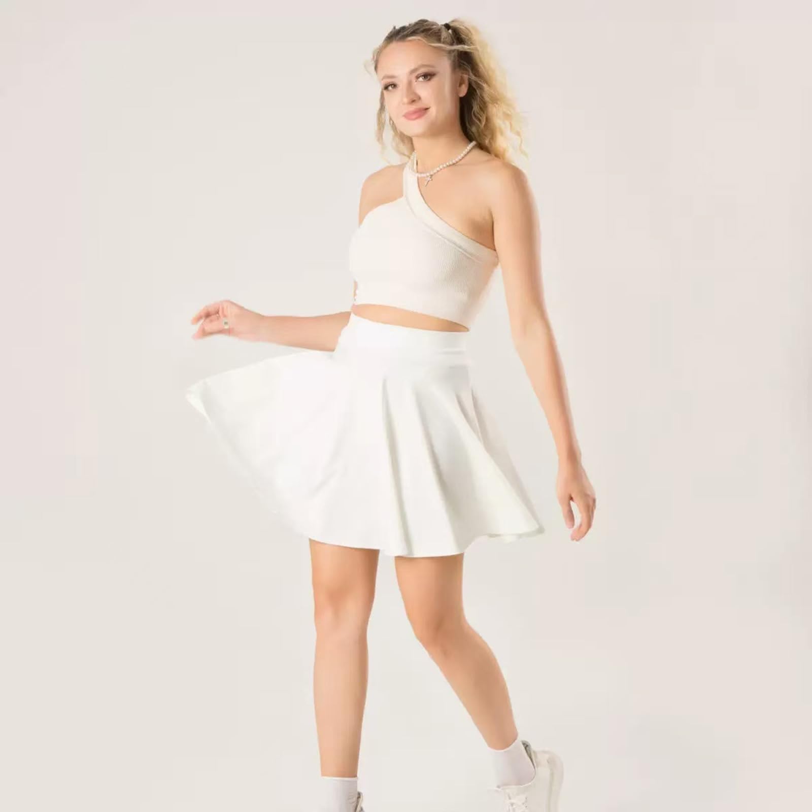 Mujeres Minirock Skater Falda Corta Carnaval Ballet Vestidos